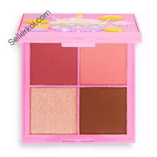 Makeup Revolution Tasty Cupcake Face And Cheek Palette Vanilla Swirl (2.5gm)